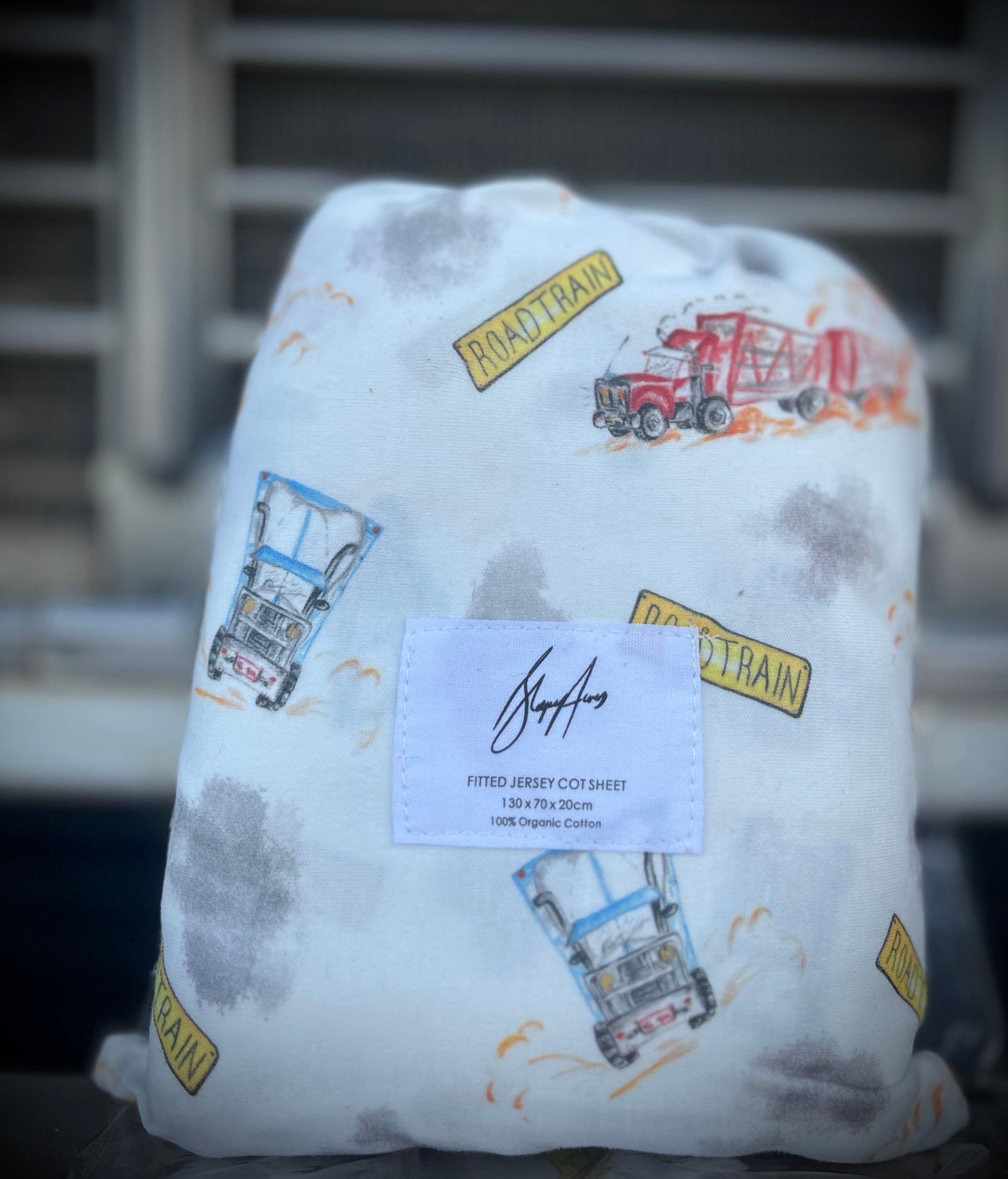 Roadtrain Fitted Cot Sheet