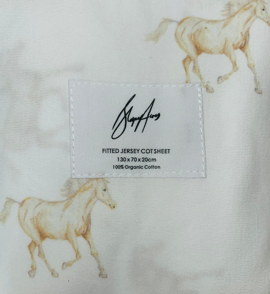 Palomino Fitted Cot Sheet