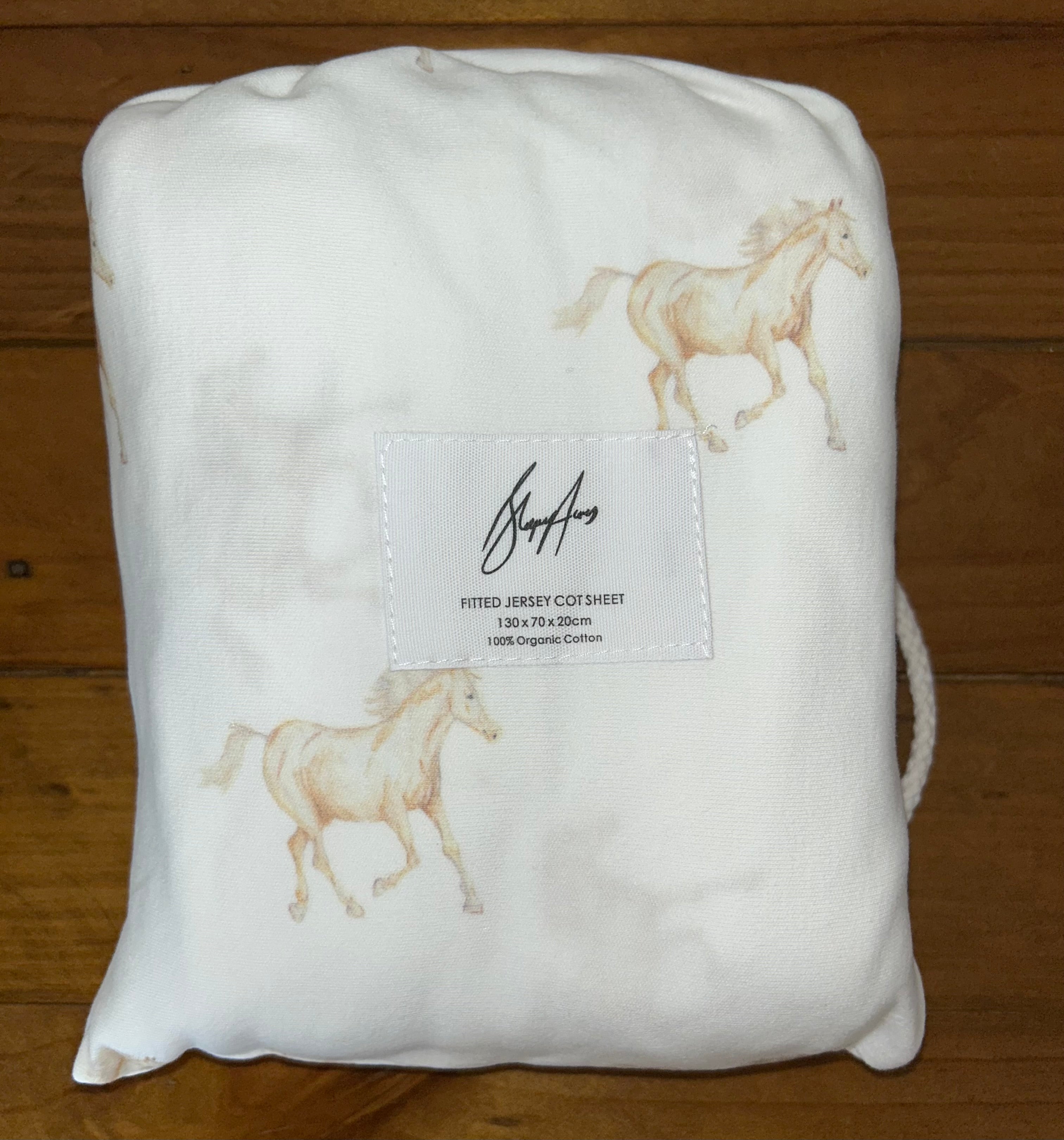 Palomino Fitted Cot Sheet